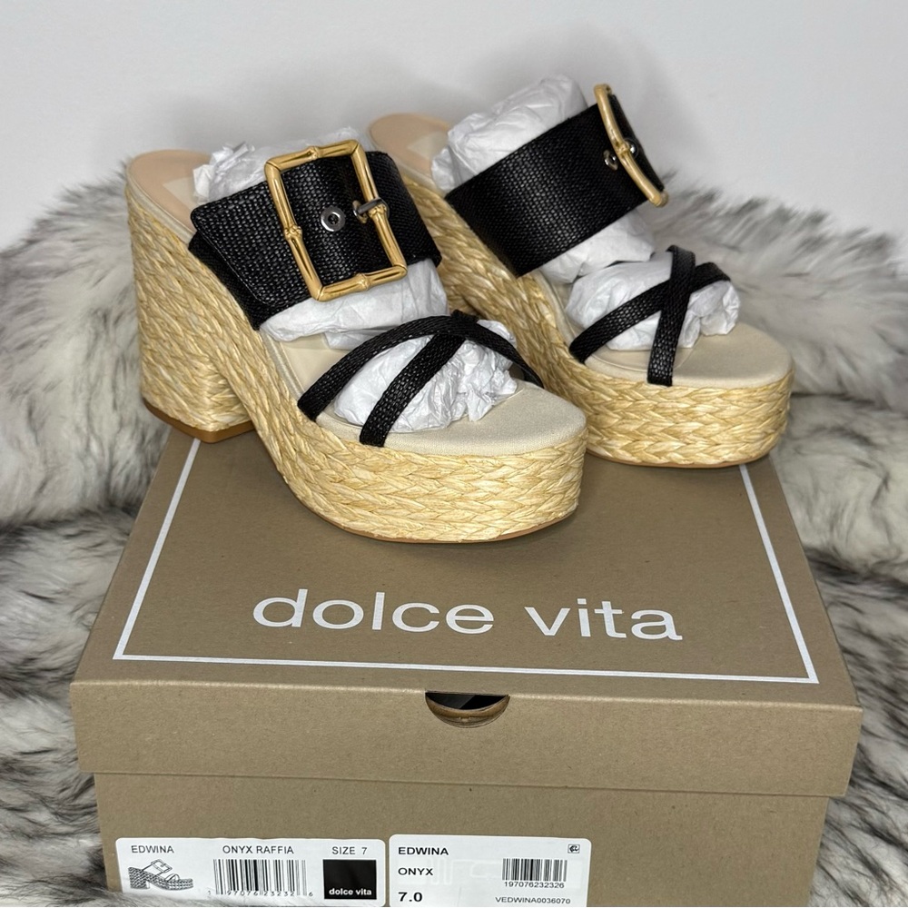Dolce Vita NIB Edwina Heel Sandals - Picture 2 of 5